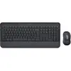 Bild von Logitech Signature MK650 Combo for Business, Kabellos, Bluetooth, Membran Key Switch, QWERTY, Graphit, Maus enthalten