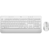 Bild von Logitech 920-011038, Kabellos, Bluetooth, Membran Key Switch, QWERTY, Weiß, Maus enthalten