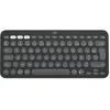 Bild von Logitech Pebble Keys 2 K380s, Mini, Kabellos, Bluetooth, Scherenschalter, AZERTY, Graphit