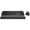 Bild von Logitech MX Keys S Combo, Kabellos, Bluetooth, Scherenschalter, QWERTZ, LED, Graphit