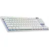 Bild von Logitech G PRO X TKL, Kabellos, RF Wireless + Bluetooth, Mechanischer Switch, QWERTY, RGB-LED, Weiß