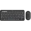 Bild von Logitech 920-012221, Kabellos, RF Wireless + Bluetooth, Scherenschalter, QWERTY, Graphit, Maus enthalten