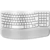Bild von Logitech 920-012284, Volle Größe (100%), Kabellos, RF Wireless + Bluetooth, Membran Key Switch, QWERTZ, Weiß