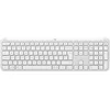 Bild von Logitech Signature Slim K950, Volle Größe (100%), Kabellos, RF Wireless + Bluetooth, Scherenschalter, QWERTY, Weiß