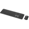 Bild von Logitech Signature Slim Combo MK950, Kabellos, RF Wireless + Bluetooth, Scherenschalter, QWERTZ, Graphit, Maus enthalten