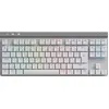 Bild von Logitech G G515 LIGHTSPEED TKL, Verkabelt & Kabellos, RF Wireless + Bluetooth, Mechanischer Switch, QWERTY, RGB-LED, Weiß