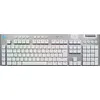 Bild von Logitech G G915 X LIGHTSPEED, Verkabelt & Kabellos, RF Wireless + Bluetooth, Mechanischer Switch, QWERTY, LED, Weiß