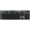 Bild von Logitech G G915 X Lightspeed, Verkabelt & Kabellos, USB + RF Wireless + Bluetooth, Mechanischer Switch, QWERTY, LED, Schwarz