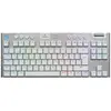 Bild von Logitech G G915 X LIGHTSPEED, Verkabelt & Kabellos, USB + RF Wireless + Bluetooth, Mechanischer Switch, QWERTY, LED, Weiß