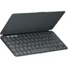 Bild von Logitech Keys-To-Go 2, QWERTZ, Schweiz, Scherenschalter, 1,8 cm, 1 mm, Graphit