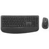 Bild von Logitech Signature Comfort Plus Combo MK880, Kabellos, RF Wireless + Bluetooth, Plunger key switch, QWERTY, Graphit, Maus enthalten