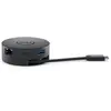 Bild von DELL Mobile Adapter DA300, Kabelgebunden, USB 3.2 Gen 2 (3.1 Gen 2) Type-C, 10,100,1000 Mbit/s, Schwarz, 3840 x 2160 Pixel, Dell