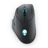 Bild von Alienware AW620M, Rechts, Optisch, RF Wireless + USB Type-C, 26000 DPI, Schwarz