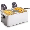 Bild von Frifri 1998, 9 l, 3 kg, Doppel, Edelstahl, Metall, 6400 W
