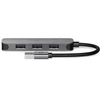 Bild von Nedis CCGB61210GY01 USB-Hub USB-A Stecker auf 4x USB-A Buchse 4-Port 5 Gbps