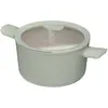 Bild von BergHOFF 3950453, 5,5 l, Grün, Aluminium, Glas, Silikon, CeraGreen, Keramik, Elektro, Gas, Halogen, Induktion, Grün