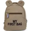 Bild von CHILDHOME, Kinderrucksack Baby, Schule, Kindergarten, Vorschule, Kinderkrippe, Zwei Fächer, Lunchbag/Flaschen geeignet, Abnehmbare Sicherheitsschnalle, Wasserabweisend, My First Bag, Khaki