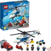 Bild von LEGO 60243 City Verfolgungsjagd mit dem Polizeihubschrauber, Hubschrauber Spielzeug mit Polizeibuggy, Motorrad und Flucht-Pickup, Spielzeug ab 5 Jahre