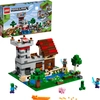 Bild von LEGO 21161 Minecraft Die Crafting-Box 3.0 2-in-1 Set Schloss oder Farm mit Figuren: Steve, Alex und Creeper