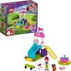 Bild von LEGO 41396 Friends Welpenspielplatz, Spielset mit Mia und 2 Hunde-Spielzeugfiguren, Welpenrutsche und Karussell für Vorschulkinder