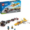 Bild von LEGO 60289 City Flugshow-Jet-Transporter, Spielzeug-Set mit Flugzeug und Anhänger, Geschenk für Kinder ab 5 Jahre