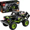 Bild von LEGO 42118 Technic Monster Jam Grave Digger Truck - Gelände-Buggy 2-in-1 Set, Spielzeugauto mit Rückziehmotor für Jungen und Mädchen ab 7 Jahren
