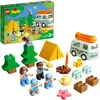 Bild von LEGO 10946 DUPLO Familienabenteuer mit Campingbus, Wohnmobil Spielzeugauto, Lernspielzeug ab 2 Jahre, Kinderspielzeug
