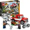 Bild von LEGO Jurassic World Blue & Beta in der Velociraptor-Falle, Spielzeugauto mit Dinosaurier Figuren, Geschenk für Kinder ab 6 Jahren 76946