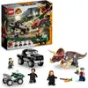 Bild von LEGO 76950 Jurassic World Triceratops-Angriff, Spielzeugauto mit Dinosaurier-Figur und 4 Minifiguren, Spielzeug für Kinder ab 7 Jahre