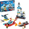 Bild von LEGO 60308 City Wilflife Polizei und Feuerwehr im Küsteneinsatz, Spielzeug mit Hubschrauber für Kinder