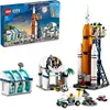 Bild von LEGO 60351 City Raumfahrtzentrum Weltraum-Spielzeug aus der LEGO NASA Serie mit 7 Astronauten-Minifiguren und einer Rakete, ab 7 Jahre