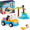 Bild von LEGO 41725 Friends Strandbuggy-Spaß Set mit Spielzeug-Auto, Surfbrett, Mini-Puppen sowie Delfin- und Hunde-Tierfiguren, Sommer-Spielset für Kinder, Mädchen und Jungen ab 4 Jahren