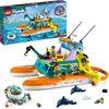 Bild von LEGO 41734 Friends Seerettungsboot Tierrettungs-Spielzeug Set mit Delfin-Tier-Figuren und U-Boot, Öko-Lernset, Spielzeug-Geschenk für Kinder, Mädchen und Jungen ab 7 Jahren