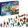 Bild von LEGO 60381 City Adventskalender 2023, Weihnachtskalender mit 24 Geschenken inkl. Weihnachtsmann- und Rentier-Figuren plus Winterwunderland-Spielmatte, Weihnachtsgeschenk für Kinder, Jungen, Mädchen