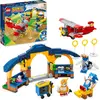 Bild von LEGO 76991 Sonic the Hedgehog Tails' Tornadoflieger mit Werkstatt Set, Baubares Spiel mit Flugzeug-Spielzeug und 4 Charakter-Figuren inklusive Tails, Spielzeug für Kinder ab 6 Jahren
