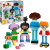 Bild von LEGO DUPLO Town Baubare Menschen mit großen Gefühlen, Lernspielzeug für Kinder ab 3 Jahren, enthält 5 Figuren mit 10 Gesichtern für Rollenspiele, 71 Steine zum Kombinieren und Gestalten 10423