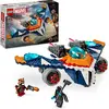 Bild von LEGO Marvel Rockets Raumschiff vs. Ronan, Set mit baubarem Raumschiff, Superhelden-Spielzeug aus Guardians of the Galaxy mit Figuren, Geschenk für Jungs und Mädchen ab 8 Jahren 76278