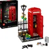 Bild von LEGO Ideas Rote Londoner Telefonzelle, Modellbausatz für Erwachsene, kreative Aktivität mit Handyhalterung, Schreibtischdeko, Geschenke für Männer, Frauen, ihn oder sie 21347