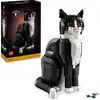 Bild von LEGO Ideas Schwarz-weiße Katze, Geschenk für erwachsene Tierfreunde, Wohn-Deko zum Sammeln 21349