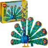 Bild von LEGO Creator 3in1 Exotischer Pfau, Set mit Spielzeug-Tieren, Pfau, Libelle und Schmetterling, Vogel-Spielzeug, Kinderzimmer-Deko, Geschenk für Mädchen und Jungen ab 7 Jahren 31157