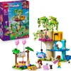 Bild von LEGO Friends Katzengeburtstagsparty & Baumhaus - Spielzeug mit drehbarem Tisch, Piñata & lustigem Zubehör, plus 2 Mini-Puppen & 5 Tierfiguren inkl. Churro - Set für Mädchen ab 6 Jahren - 42666