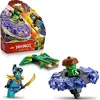 Bild von LEGO NINJAGO Nya vs. Mutationsmonster-Spinner - Ninja Spielzeug mit Abschussvorrichtung, Kampfkreiseln und 2 Minifiguren - Kreativer Modellbau - Geschenk für Jungen und Mädchen ab 6 Jahren - 71849