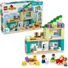 Bild von LEGO DUPLO 3-in-1 Modernes Familienhaus mit Figuren - Kleinkinder Lernspielzeug für Feinmotorik - Montessori Spielzeug mit Puppenhaus Zubehör - Geschenk für Mädchen und Jungen ab 2 Jahren - 10470