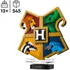 Bild von LEGO Harry Potter Hogwarts Hauswappen - Wanddeko 3D Modell mit Tieren - DIY Deko fürs Kinderzimmer - Geburtstagsgeschenk für Mädchen, Jungen und Teenager ab 12 Jahren - 76462