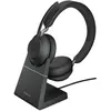 Bild von Jabra Evolve2 65 UC Stereo Headset, On-Ear, Bluetooth, kabellos, USB-A