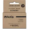 Bild von Actis KH-653BKR Tinte für HP Drucker, Ersatz HP 653XL 3YM75AE; Premium; 20ml; 575 Seiten; schwarz, Kompatibel, Schwarz, HP, HP DeskJet Plus Ink Advantage: 6000, 6075, 6475., 575 Seiten, Hohe (XL-) Ausbeute