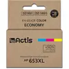 Bild von Actis KH-653CR Druckertinte, Ersatz HP 653XL 3YM74AE; Premium; 18ml; 300 Seiten; Farbe, Kompatibel, Cyan, Magenta, Gelb, HP, HP DeskJet Plus Ink Advantage: 6000, 6075, 6475., 300 Seiten, Hohe (XL-) Ausbeute