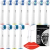 Bild von Oral-B Aufsteckbürsten Set 12 Stück Whitening FlossAction Daily Clean