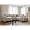 Bild von MIUFORM Lofty Lilly Ecksofa mit Bettfunktion L-FORM RECHTS  237 x 197 cm - Beige - Sofa Schlafsofa Couch