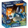 Bild von PLAYMOBIL Dragons Plowhorn & D'Angelo, Dragons Nine Realms, Figur mit Zubehör, Leuchtende Augen & Mund, Ab 5 Jahren, 71082
